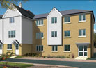 3d architectural visual. edenbridge apartments and town house