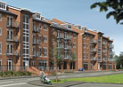 3d architectural visual, congleton apartments, cheshire