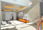 3d interior architectural visual. newhall street, birmingham