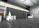 foyer concept, birmingham, 3d visualisation